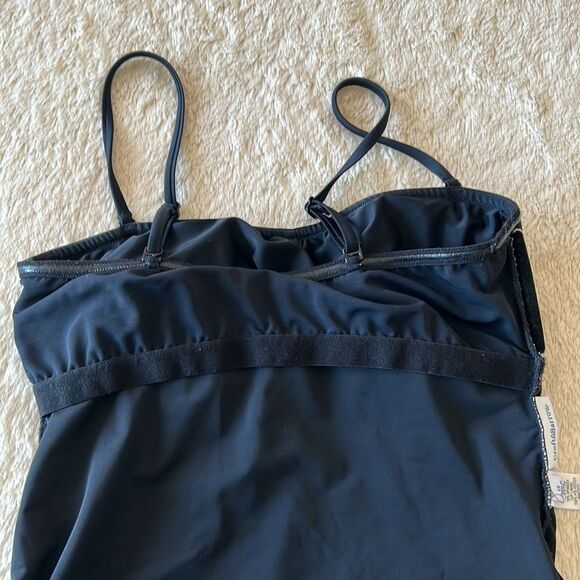 Croft and Barrow bathing suit top black size 12 - Picture 15 of 16